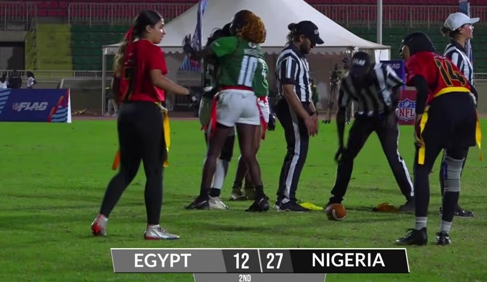 NFL Flag Africa action